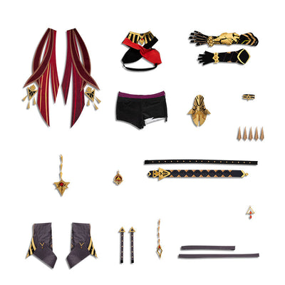 Game Genshin Impact Dehya Cosplay Costumes