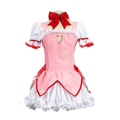 Anime Puella Magi Madoka Magica Madoka Kaname Cosplay Costumes