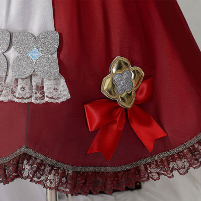 Genshin Impact Klee Blossoming Starlight Cosplay Costumes