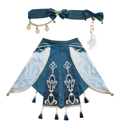 Game Genshin Impact Nilou Fullset Cosplay Costume
