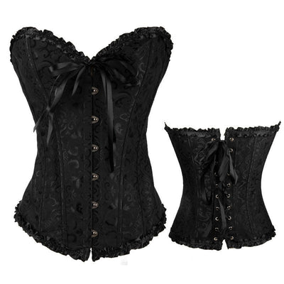 European Style Chest Support And Sexy Palace Corset Halloween Cosplay Costumes