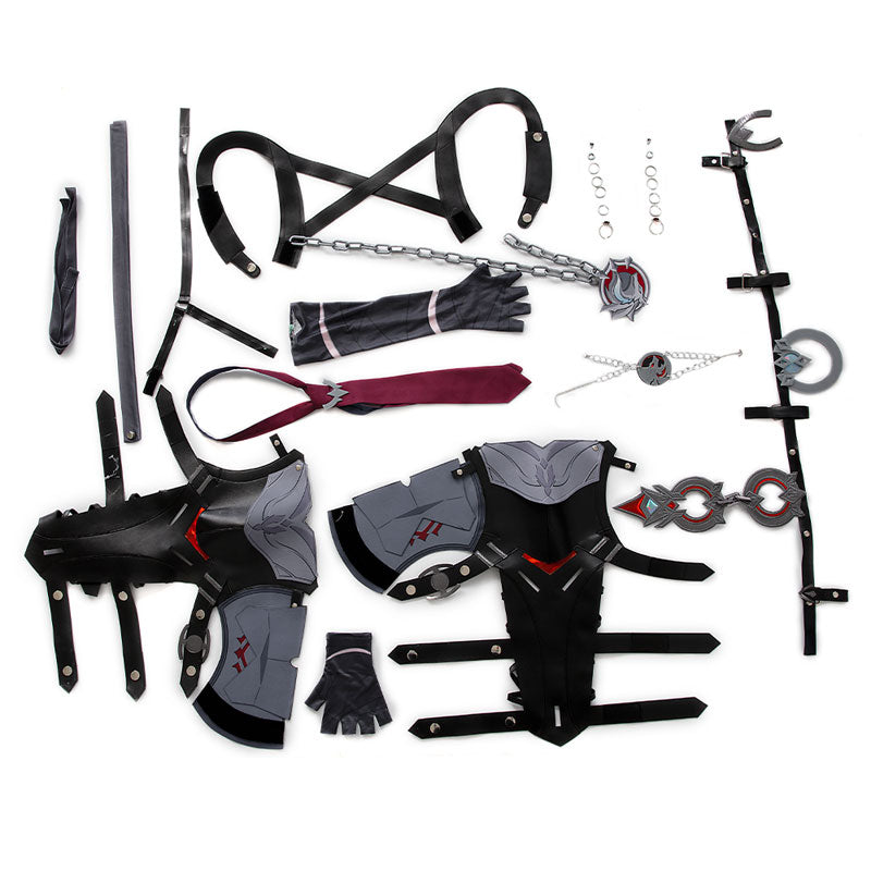 Genshin Impact Wriothesley Fullset Cosplay Costumes
