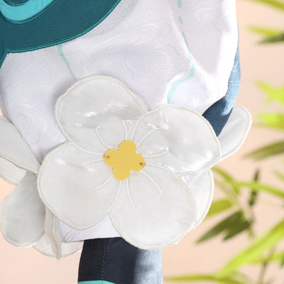 Genshin Impact Yaoyao Rainlit Bamboo Reverie Cosplay Costumes