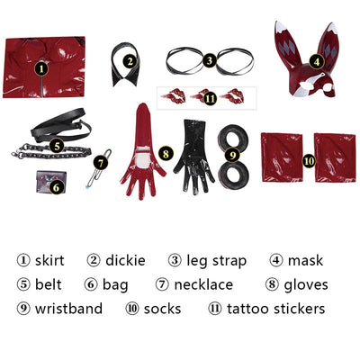Game Path to Nowhere Pricilla Cosplay Costumes