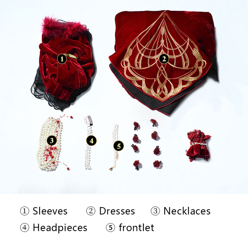 Path to Nowhere SMoonlight Rendezvous Countess Chelsea Cosplay Costumes