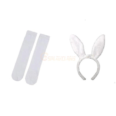 Anime Beastars Haru White Dress Cosplay Costume