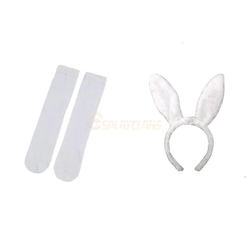 Anime Beastars Haru White Dress Cosplay Costume