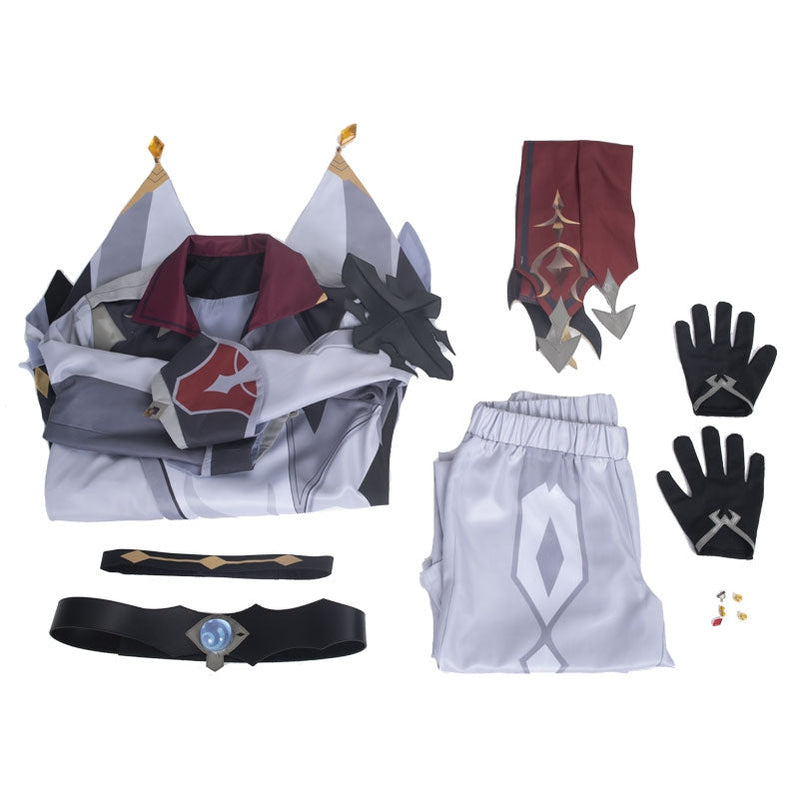 Game Genshin Impact Tartaglia Fullset Cosplay Costumes