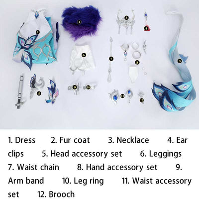 Honkai: Star Rail Yao Guang Cosplay Costumes