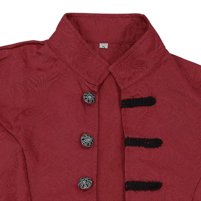 Adult Men's Medieval Suit Halloween Vintage Victorian Outfit Cosplay Costume