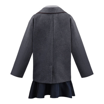 Matilda the Musical Matilda Gray Uniform Cosplay Costumes