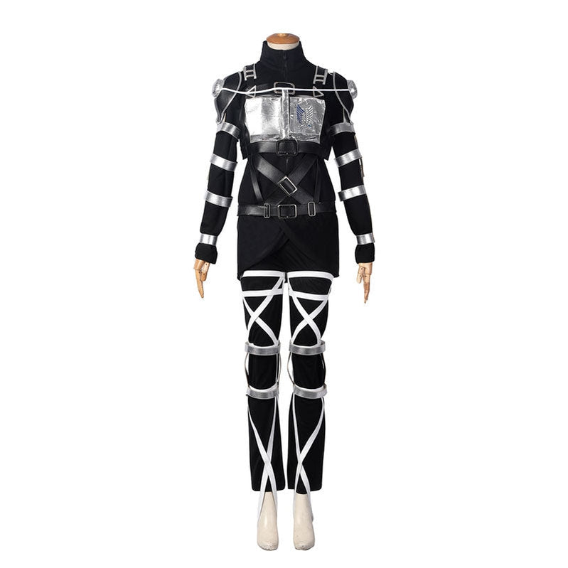 Attack on Titan 4 The Final Season Rivaille Superhero Outfit Shingeki no Kyojin Team Armour Uniform Halloween Cosplay Costumes