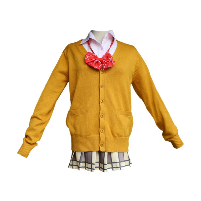 Anime Citrus Yuzu Aihara Uniform Outfit Cosplay Costume
