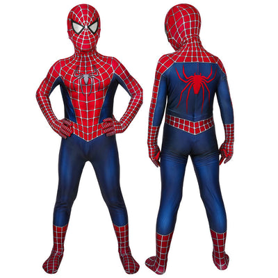 Spider-Man 2 Peter Parker Kids Jumpsuits Cosplay Costume