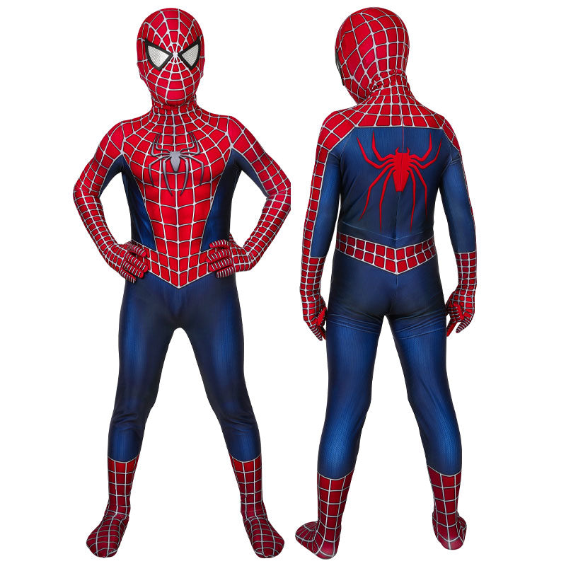 Spider-Man 2 Peter Parker Kids Jumpsuits Cosplay Costume