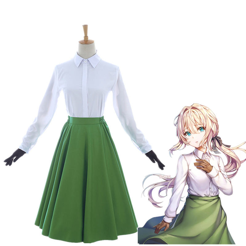Anime Violet Evergarden Auto Memory Doll Dress Cosplay Costume