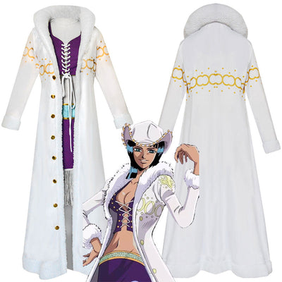 One Piece Nico Robin Arabasta Arc Outfit Cosplay Costumes