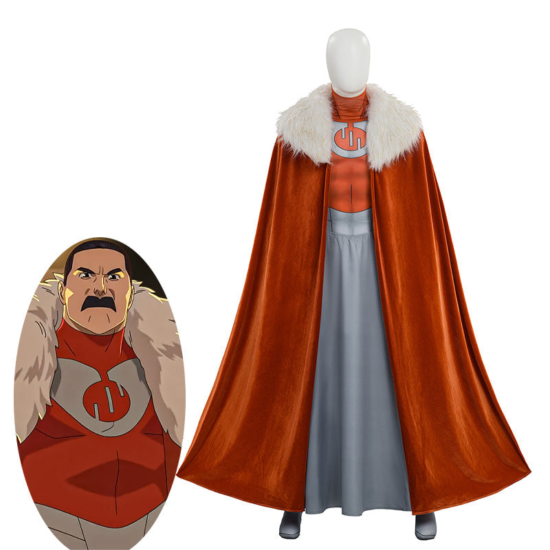 Invincible season 4 Thragg Jumpsuit Cosplay Costume