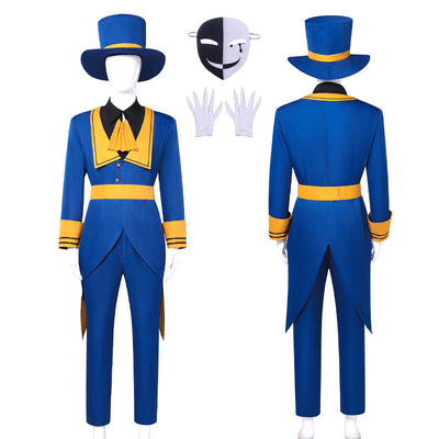 The Freak Circus Ticket Taker Halloween Cosplay Costumes
