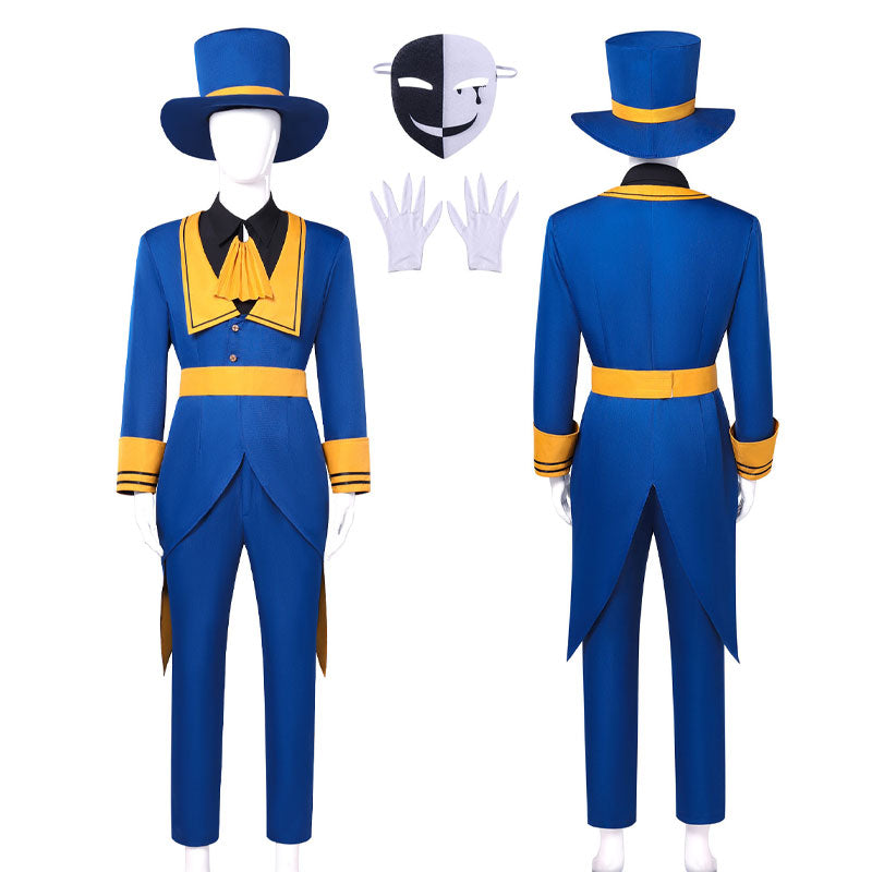 The Freak Circus Ticket Taker Halloween Cosplay Costumes