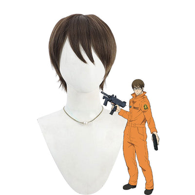Fire Force Takehisa Hinawa Cosplay Wigs