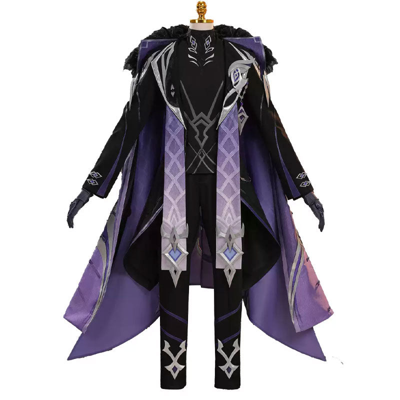 Genshin Impact Pantalone Fatui Regrator Cosplay Costumes