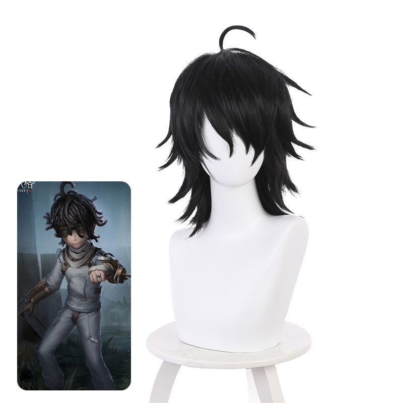 Game Identity V Patient Emile Black Cosplay Wigs