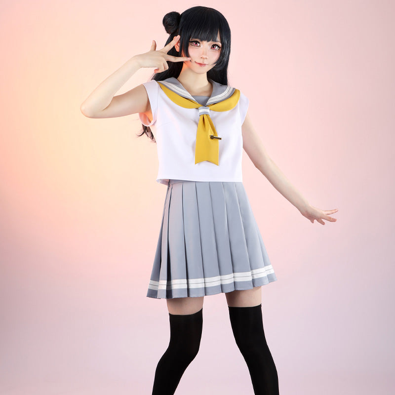 Love Live! Ruby Kurosawa's Uranohoshi High Uniform Summer Cosplay Costumes