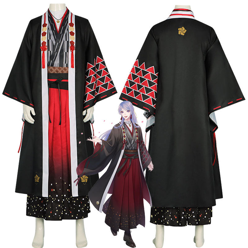 Hololive English Virtual YouTuber NIJISANJI Genzuki Tojiro Cosplay Costumes