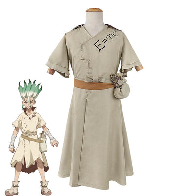 Dr. Stone Senku Ishigami Cosplay Costume