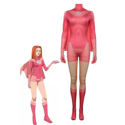 Invincible Atom Eve Jumpsuit Cosplay Costume