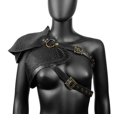 European Steampunk Female Armor Cape Vest Cosplay Costumes