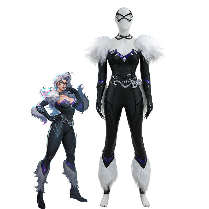 Marvel Rivals Black Cat Cosplay Costume