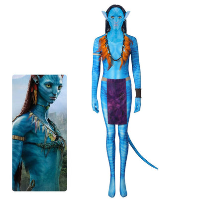 Movie Avatar 2 The Way of Water Neytiri Cosplay Costume