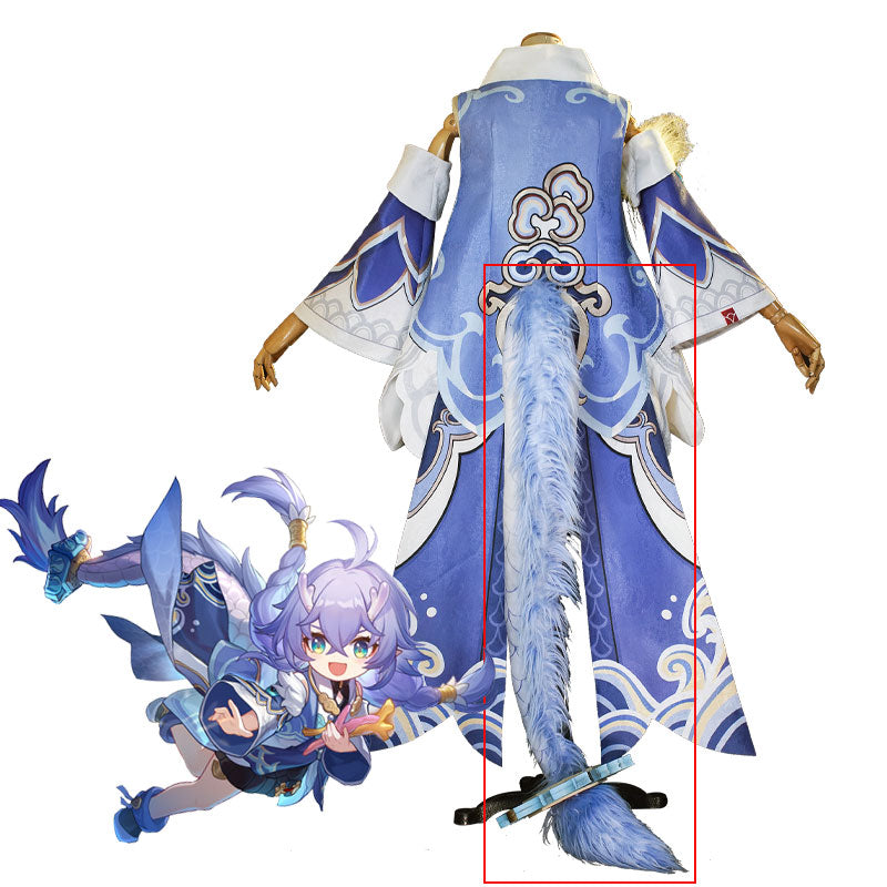 Honkai: Star Rail Bailu Cosplay Tail Props