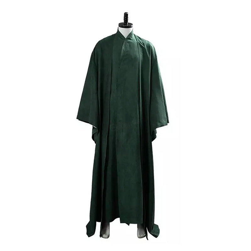 Halloween Costume Movie Men's Green Cape Long Party Uniform Cloak Cosplay Costumes