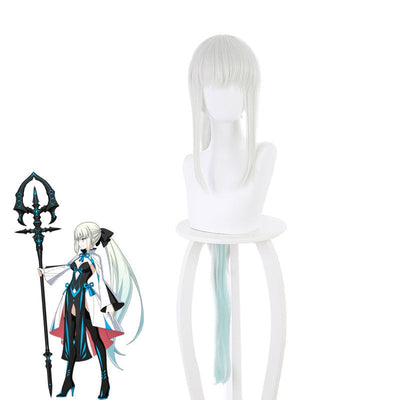 FGO Fate/Grand Order Morgan Berserker Long Ponytail Cosplay Wigs