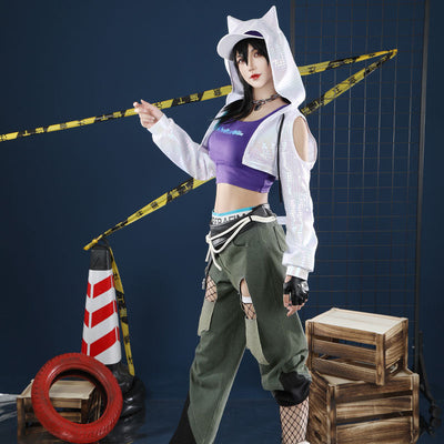 Overwatch 2 LE SSERAFIM Fearless Ashe Cosplay Costumes