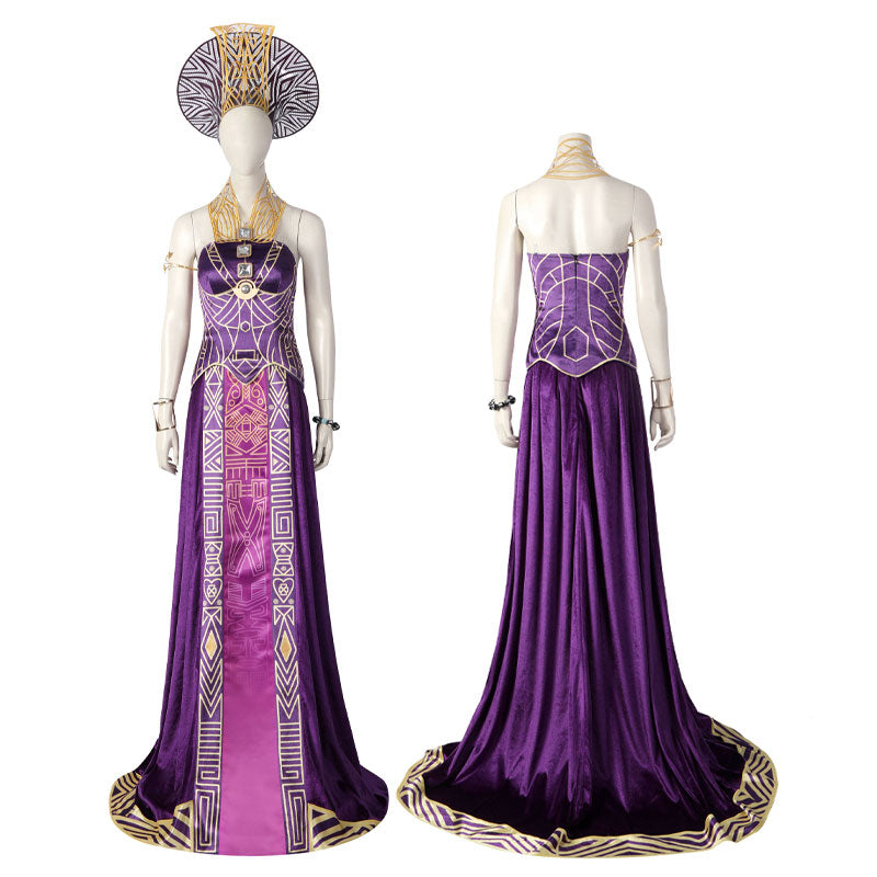 Black Panther: Wakanda Forever Queen Ramonda Cosplay Costumes