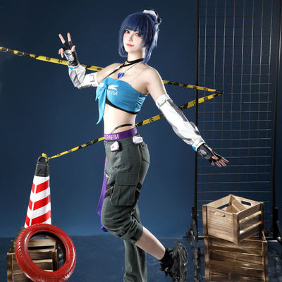 Overwatch 2 X LE SSERAFIM FEARLESS D.VA Cosplay Costume