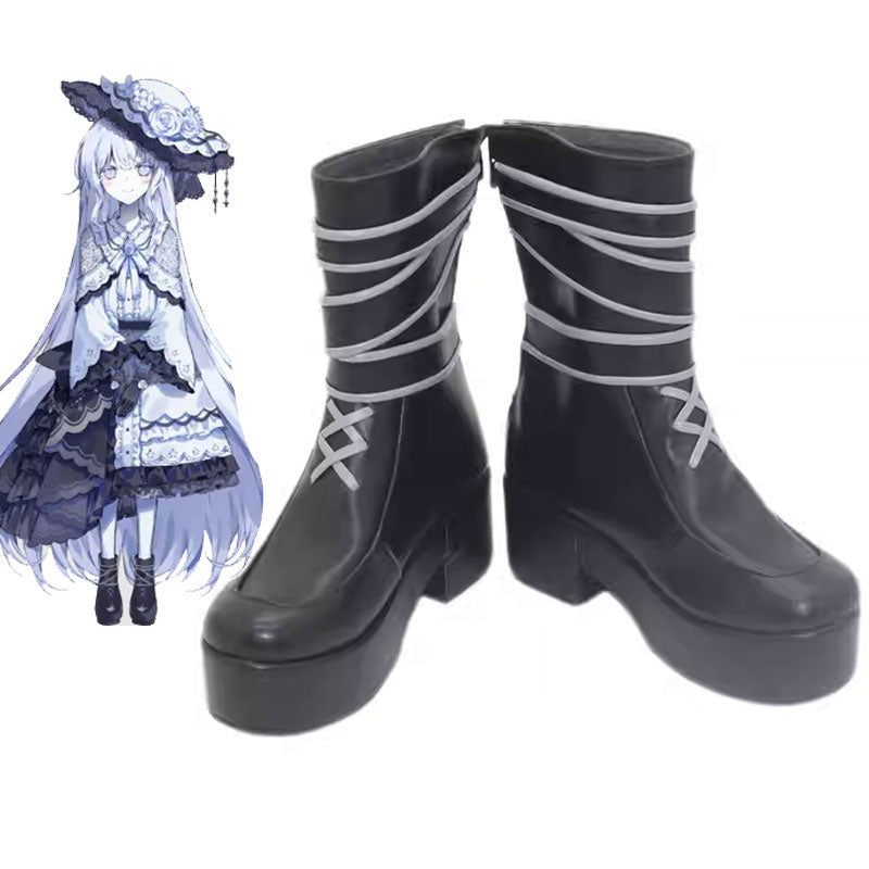Magical Girl Witch Trials Tsukishiro Yuki Cosplay Shoes