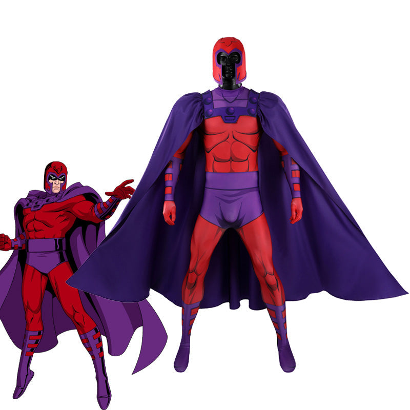 X-Men: The Animated Series Magneto Jumpsuits Cosplay Costumes
