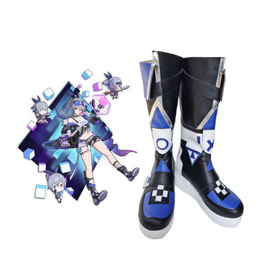 Honkai: Star Rail Silver Wolf Cosplay Shoes