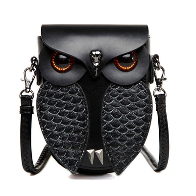 Punk Women's Snakeskin Patchwork Anchor Eagle Handbag Shoulder Bag Cosplay Props