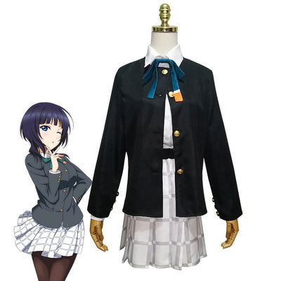 Anime Love Live! Nijigasaki High School Idol Club Emma Verde Cosplay Costumes
