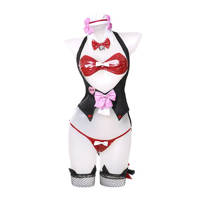 Anime Nekopara Catgirl Chocola Bunnysuit Cosplay Costume