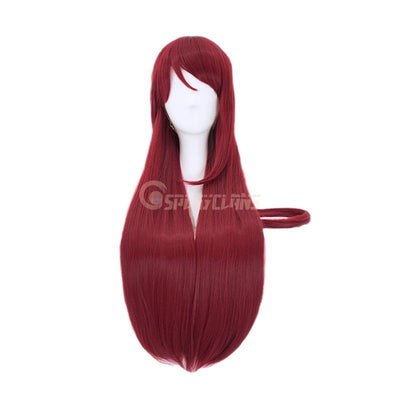 Anime LoveLive!Sunshine!! Sakurauchi Riko Long Wine Red Cosplay Wigs