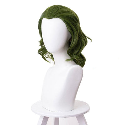 Halloween Green Short Cosplay Wigs