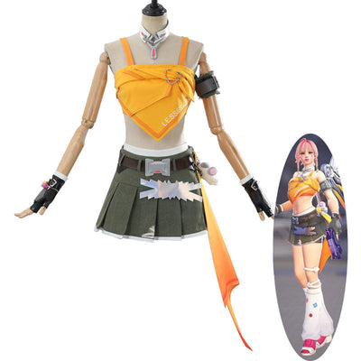 Overwatch 2 X LE SSERAFIM FEARLESS Mercy Cosplay Costumes
