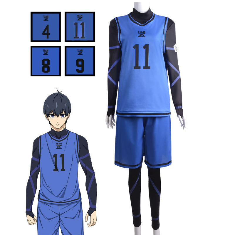 Anime Blue Lock Chigiri Hyoma Meguru Bachira Kunigami Rensuke Isagi Yoichi Cosplay Costumes